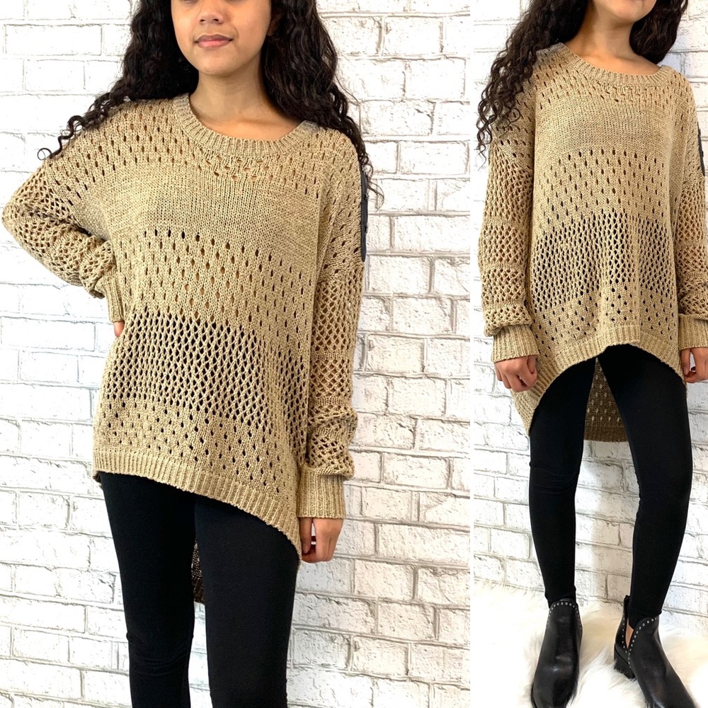 Pretty good taupe brown sweater!